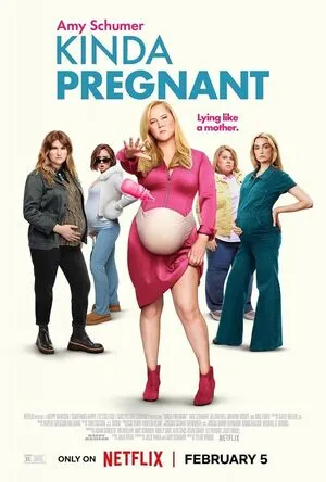 Kinda Pregnant 2025 Hindi Dual Audio Movie Poster