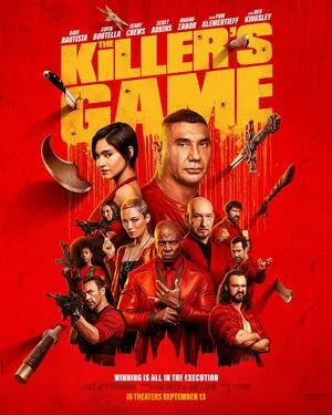The Killer’s Game 2025 Hindi Dual Audio Movie Poster
