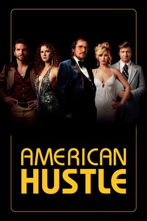 American Hustle 2013 Dual Audio Hindi [1.1GB] Esubs Movie Poster