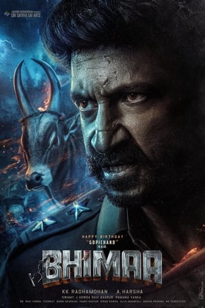 Bhimaa 2024 Hindi Movie Poster