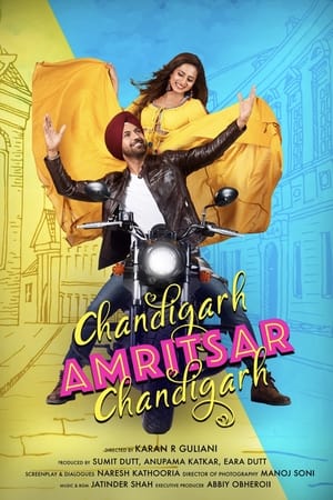 Chandigarh Amritsar Chandigarh (2019) Punjabi Movie - [300MB] Movie Poster