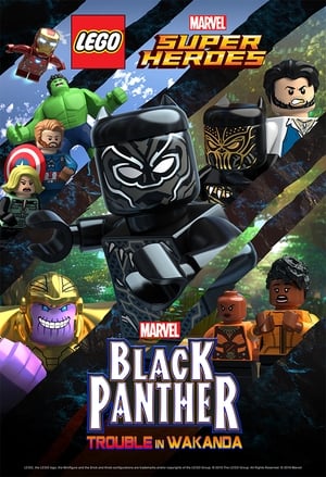 LEGO Marvel Super Heroes: Black Panther - Trouble in Wakanda (2018) Hindi Dual Audio [350MB] Movie Poster